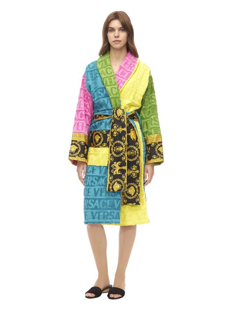 versace robe colorful